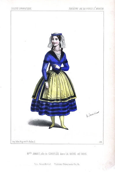 Pauline Amant in the role of Giroflee in La