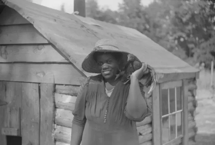 Framed Print : Pauline Clyburn, rehabilitation borrower, Manning, Clarendon Framed Print : Pauline Clyburn, rehabilitation borrower, Manning, Clarendon