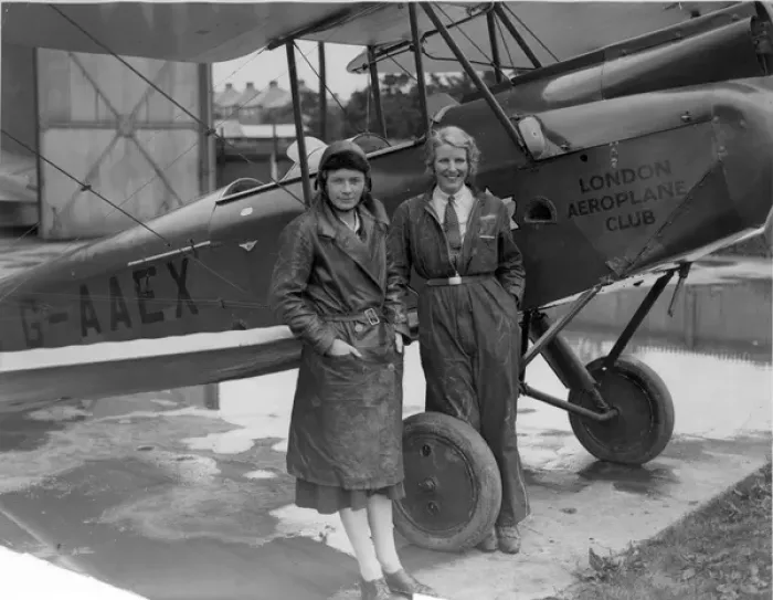 Framed Print : Pauline Gower (1910-1947) (left) and Dorothy Spicer Framed Print : Pauline Gower (1910-1947) (left) and Dorothy Spicer
