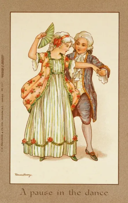 Framed Print : A pause in the dance by Florence Hardy Framed Print : A pause in the dance by Florence Hardy
