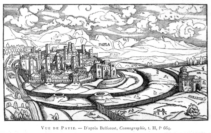 Framed Print : Pavia - 16th Century Framed Print : Pavia - 16th Century