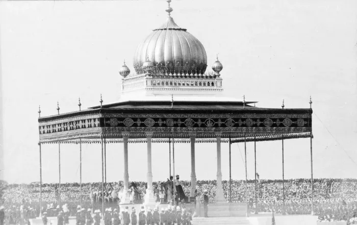 Framed Print : Pavilion, Coronation Durbar, Delhi, India Framed Print : Pavilion, Coronation Durbar, Delhi, India