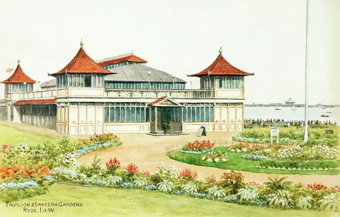 Framed Print : Pavilion and Eastern Gardens, Ryde, Isle of Wight Framed Print : Pavilion and Eastern Gardens, Ryde, Isle of Wight