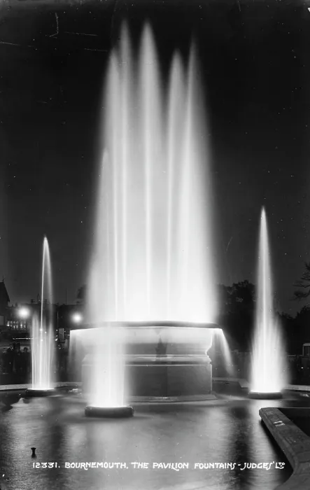 Framed Print : The Pavilion Fountains at Night Framed Print : The Pavilion Fountains at Night