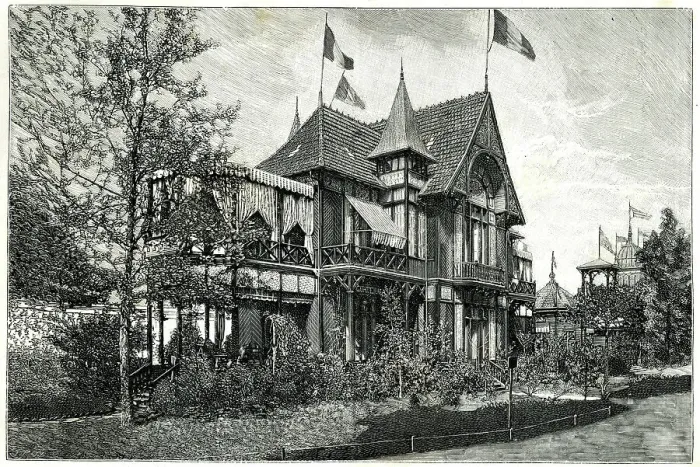 Framed Print : Pavilion of Guatemala, Paris Exhibition of 1889 Framed Print : Pavilion of Guatemala, Paris Exhibition of 1889