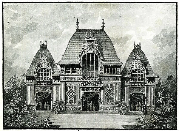 Pavilion of Nicaragua, Paris Exhibition of 1889