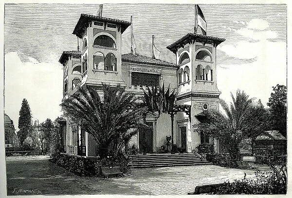 Pavilion of Principality of Monaco, Paris Exhibition of 1889