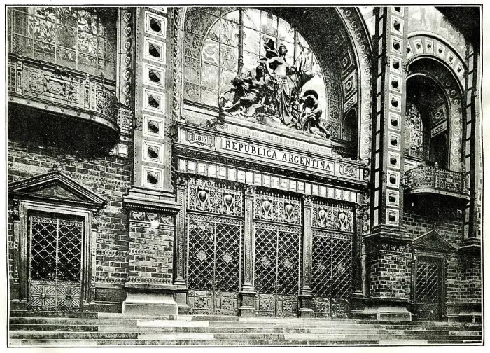 Framed Print : Pavilion the Republic of Argentina, Paris Exhibition of 1889 Framed Print : Pavilion the Republic of Argentina, Paris Exhibition of 1889