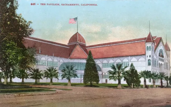 Framed Print : The Pavilion, Sacramento, California, USA Framed Print : The Pavilion, Sacramento, California, USA