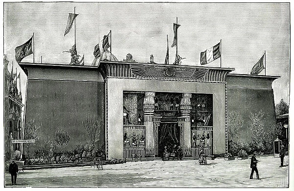 Pavilion of Suez Canal Company, Paris Exhibition of 1889