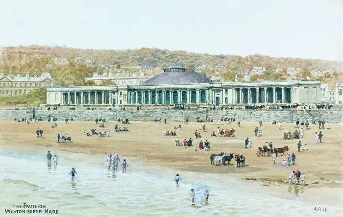 Framed Print : Pavilion, Weston-super-Mare, Somerset Framed Print : Pavilion, Weston-super-Mare, Somerset