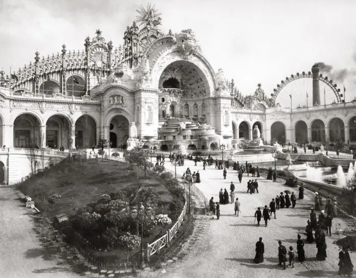 Framed Print : Pavilions at the World Fair, Paris, France, 1900 Framed Print : Pavilions at the World Fair, Paris, France, 1900