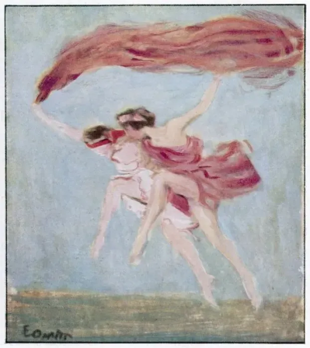 Framed Print : Pavlova in Bacchanale Framed Print : Pavlova in Bacchanale