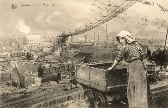 Framed Print : Pay Noir Worker / 1919 Framed Print : Pay Noir Worker / 1919