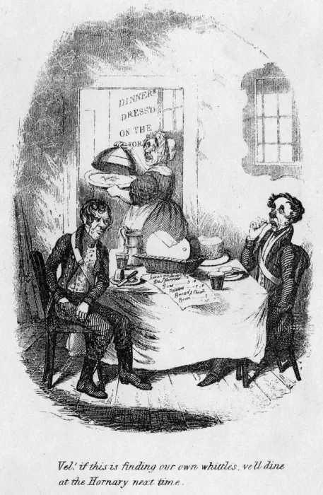 Framed Print : PAYING THE BILL C1836 Framed Print : PAYING THE BILL C1836