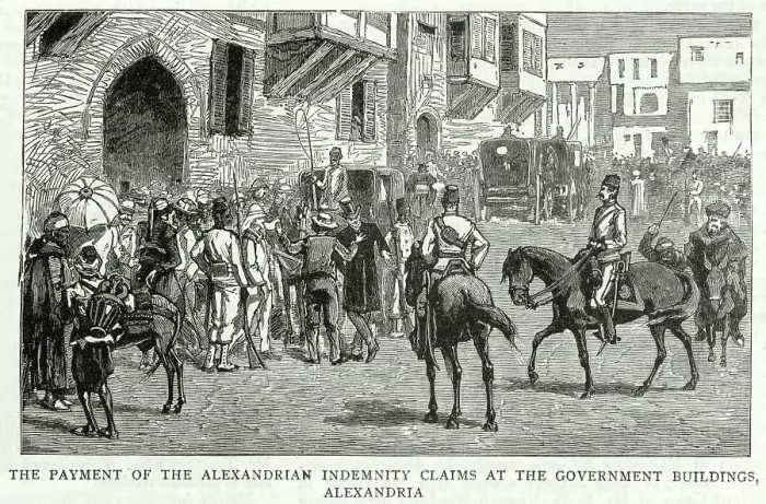 Framed Print : The payment of the Alexandrian indemnity claims Framed Print : The payment of the Alexandrian indemnity claims