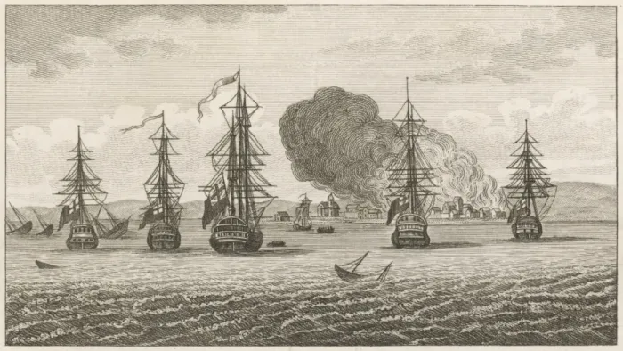 Framed Print : Payta Bombarded Framed Print : Payta Bombarded