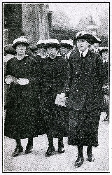 Peace Day Celebrations - Womens Royal Naval Service WWI