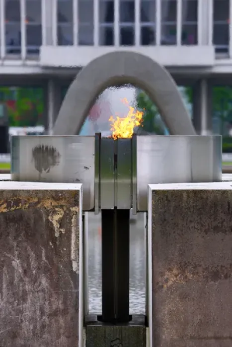 Framed Print : Peace flame in the Hiroshima Peace Memorial Park, Hiroshima Framed Print : Peace flame in the Hiroshima Peace Memorial Park, Hiroshima