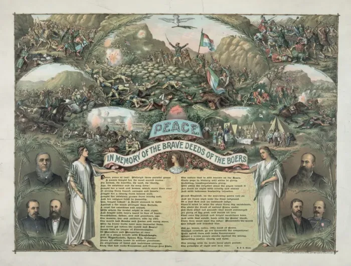Framed Print : Peace. In memory of the brave deeds of the Boers Framed Print : Peace. In memory of the brave deeds of the Boers