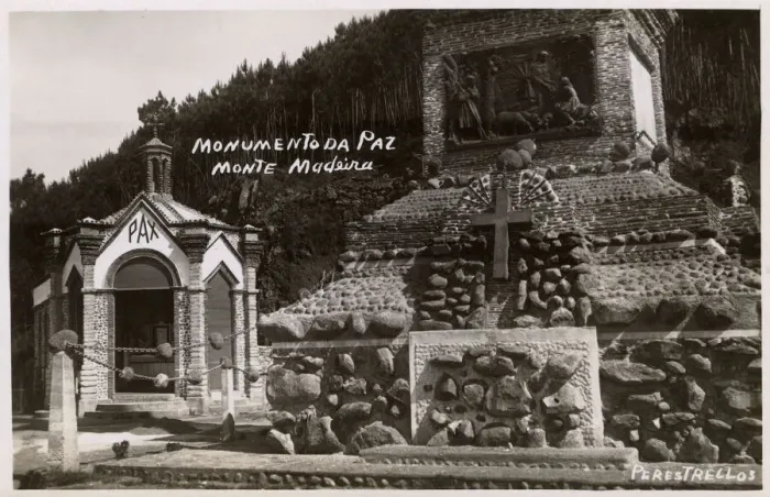 Framed Print : Peace Monument, Nossa Senhora do Monte, Madeira Framed Print : Peace Monument, Nossa Senhora do Monte, Madeira