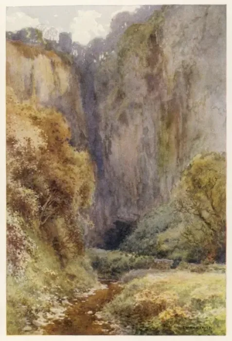 Framed Print : Peak Cavern Gorge Framed Print : Peak Cavern Gorge