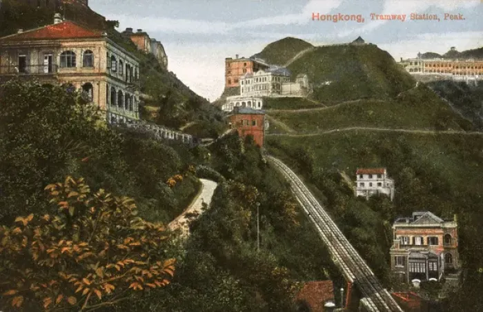 Framed Print : Peak Tramway - Hong Kong, China Framed Print : Peak Tramway - Hong Kong, China