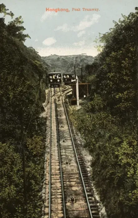 Framed Print : Peak Tramway - Hong Kong, China Framed Print : Peak Tramway - Hong Kong, China