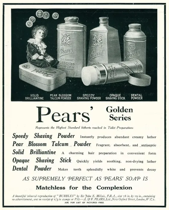 Framed Print : Pears Advertisement Framed Print : Pears Advertisement