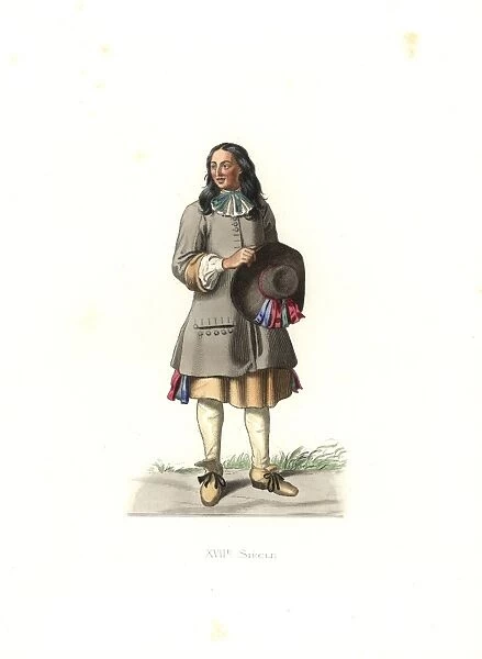 Peasant, France, 17th century, from a 1679