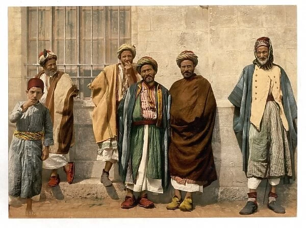 Peasants of the neighborhood of Bethlehem, Holy Land, (i. e