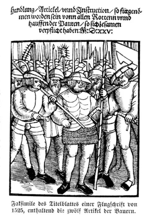 Framed Print : Peasants Revolt / Germany Framed Print : Peasants Revolt / Germany