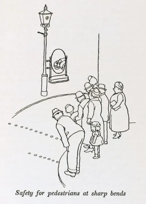 Framed Print : Pedestrian safety / W H Robinson Framed Print : Pedestrian safety / W H Robinson