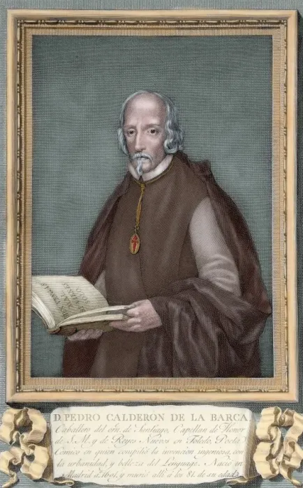 Framed Print : Pedro Calder??n de la Barca (1600-1681). Dramatist, poet Framed Print : Pedro Calder??n de la Barca (1600-1681). Dramatist, poet