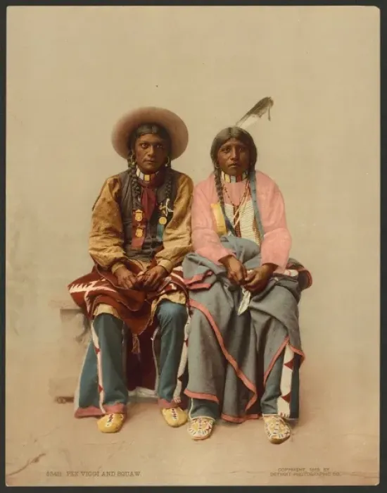 Framed Print : Pee Viggi and squaw Framed Print : Pee Viggi and squaw