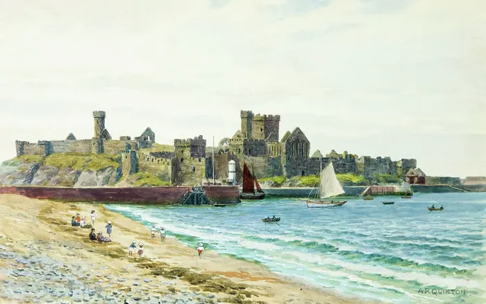 Framed Print : Peel Castle, St Patrick's Island, Peel, Isle of Man Framed Print : Peel Castle, St Patrick's Island, Peel, Isle of Man