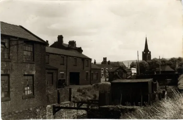 Framed Print : Peel Street, Littleborough, England Framed Print : Peel Street, Littleborough, England