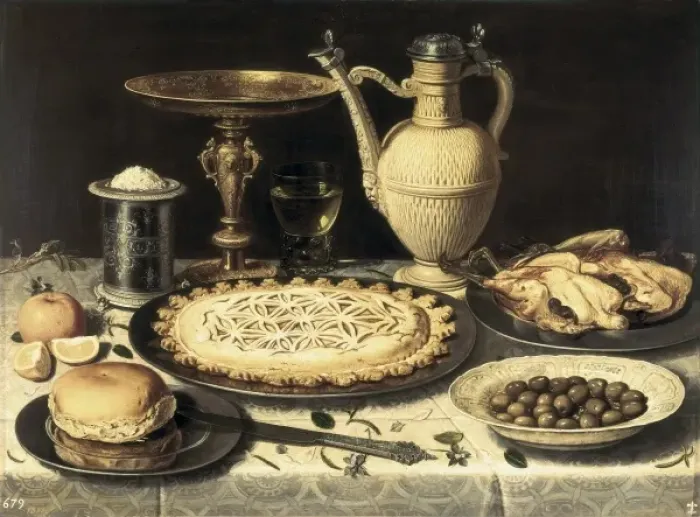 Framed Print : PEETERS, Clara (1589-1676). Table. ca. 1610 - Framed Print : PEETERS, Clara (1589-1676). Table. ca. 1610 -