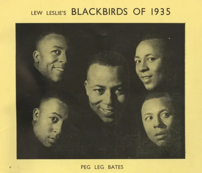 Framed Print : Peg Leg Bates - Lew Leslies Blackbirds Revue - London, 1935 Framed Print : Peg Leg Bates - Lew Leslies Blackbirds Revue - London, 1935