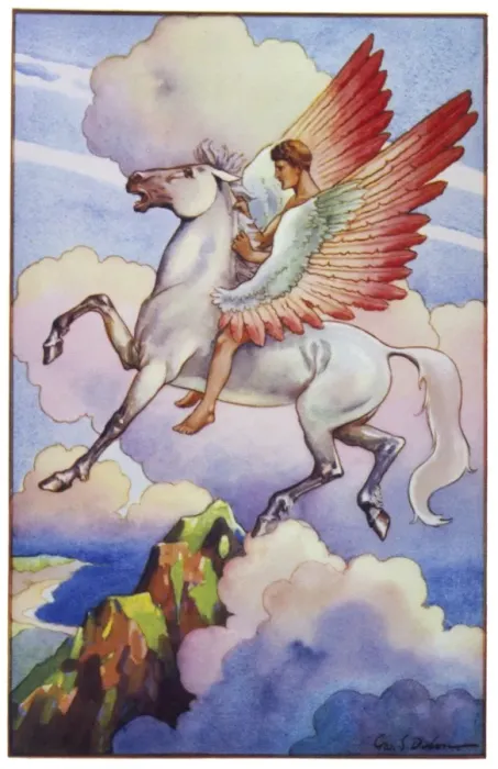 Framed Print : Pegasus in Flight Framed Print : Pegasus in Flight