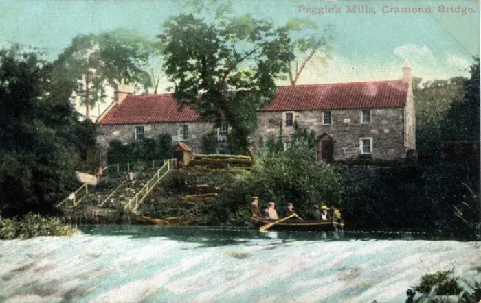 Framed Print : Peggys Mill, Cramond Bridge, Midlothian Framed Print : Peggys Mill, Cramond Bridge, Midlothian