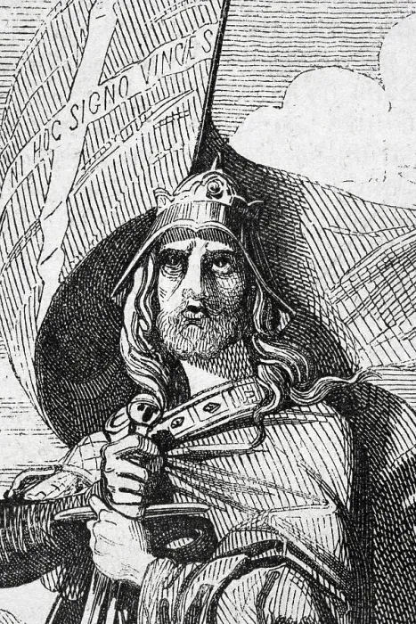 Framed Print : Pelagius of Asturias (c. 685-737). Visigoth nobleman Framed Print : Pelagius of Asturias (c. 685-737). Visigoth nobleman