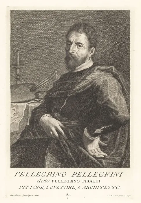 Framed Print : Pellegrino Tibaldi, Italian Renaissance painter, 1527-1592 Framed Print : Pellegrino Tibaldi, Italian Renaissance painter, 1527-1592