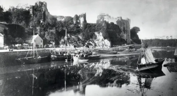 Framed Print : Pembroke Castle, Pembrokeshire, West Wales Framed Print : Pembroke Castle, Pembrokeshire, West Wales