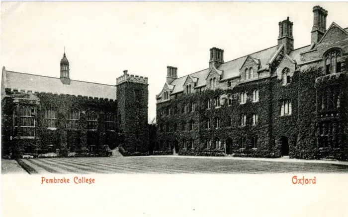 Framed Print : Pembroke College, Oxford Framed Print : Pembroke College, Oxford