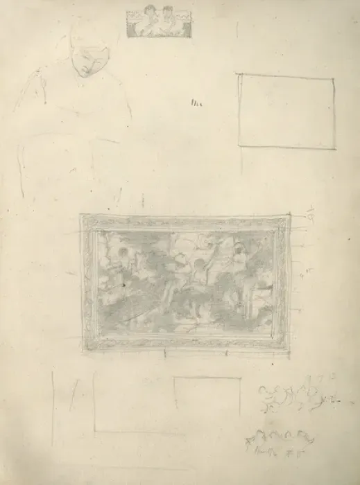 Framed Print : Pencil sketches Framed Print : Pencil sketches