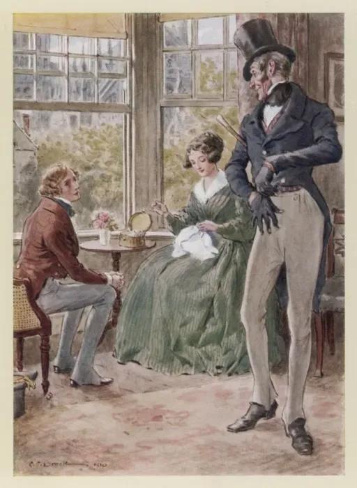 Framed Print : Pendennis as Suitor Framed Print : Pendennis as Suitor