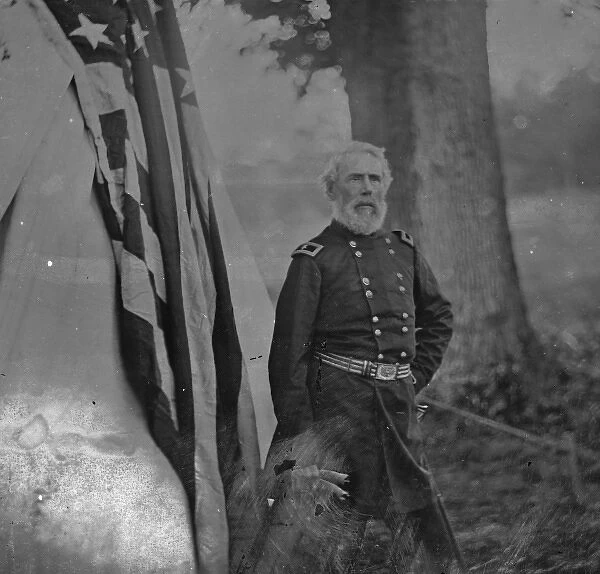The Peninsula, Virginia. Gen. Edwin V. Sumner in the field