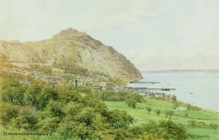 Framed Print : Penmaenmawr, Clwyd, North Wales Framed Print : Penmaenmawr, Clwyd, North Wales