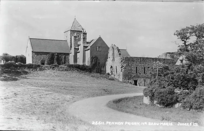 Framed Print : Penmon Priory near Beaumaris Framed Print : Penmon Priory near Beaumaris